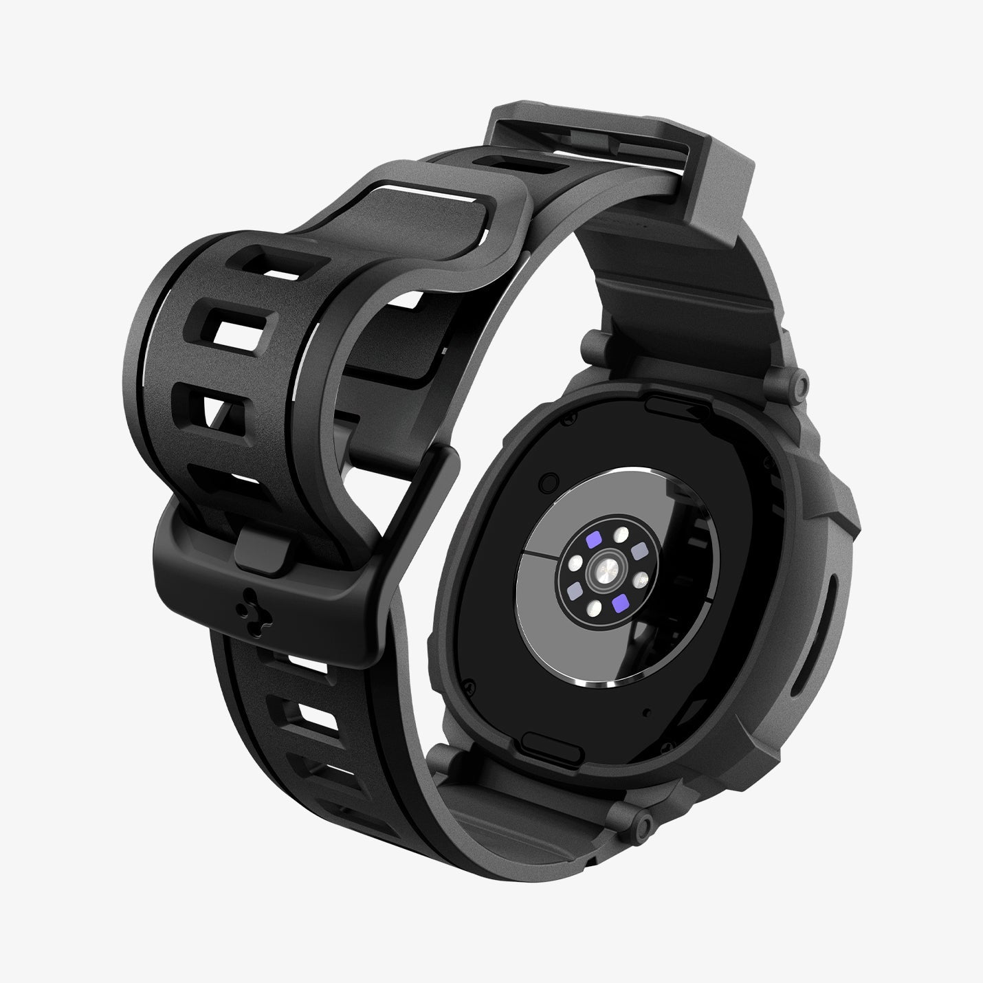 ACS10005 - Galaxy Watch 8 Rugged Armor Pro showing the front, side and bottom