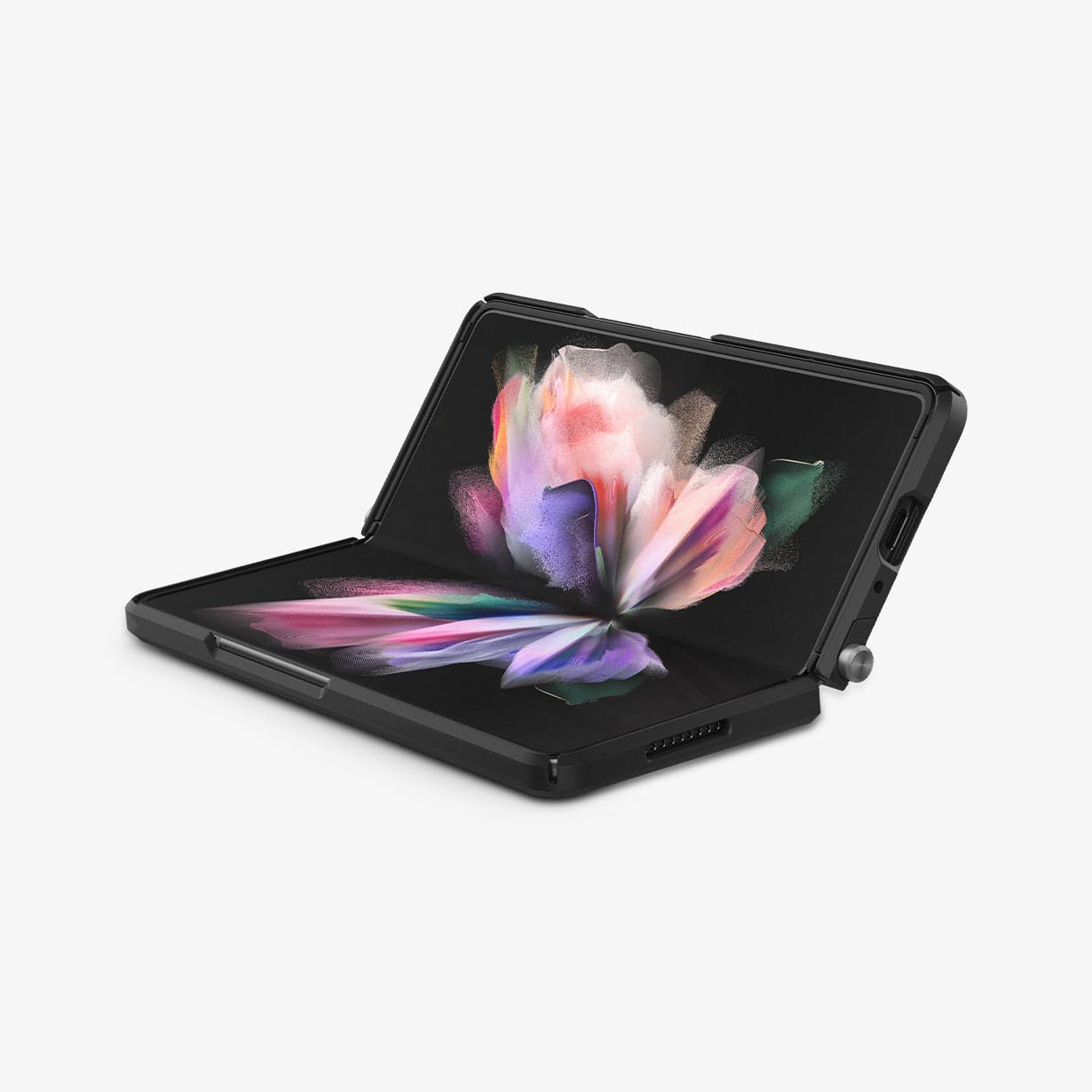 ACS03410 - Galaxy Z Fold 3 Case Neo Hybrid S showing the inside, side and bottom