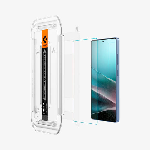 Galaxy S25 Series - GLAS.tR EZ Fit | Clear Screen Protectors - Pack of 2