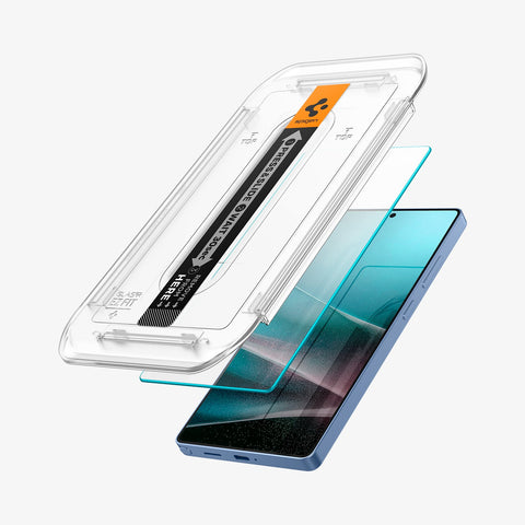 Galaxy S25 Series - GLAS.tR EZ Fit | Clear Screen Protectors - Pack of 2