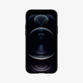 ACS01865 - iPhone 12 / iPhone 12 Pro Case MagArmor in black showing the front