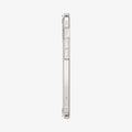 ACS01745 - iPhone 12 Mini Case Ultra Hybrid in crystal clear showing the side with volume controls