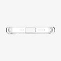 ACS01745 - iPhone 12 Mini Case Ultra Hybrid in crystal clear showing the bottom with precise cutouts