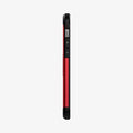 ACS02253 - iPhone 12 / iPhone 12 Pro Case Tough Armor in red showing the side with volume controls