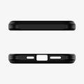 ACS02253 - iPhone 12 / iPhone 12 Pro Case Tough Armor in red showing the top and bottom with precise cutouts