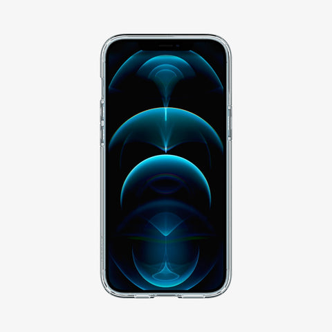 ACS02622 - iPhone 12 Pro Max Case Ultra Hybrid Mag (MagFit) in white showing the front