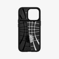 ACS03274 - iPhone 13 Pro Case Slim Armor CS in black showing the inside of case