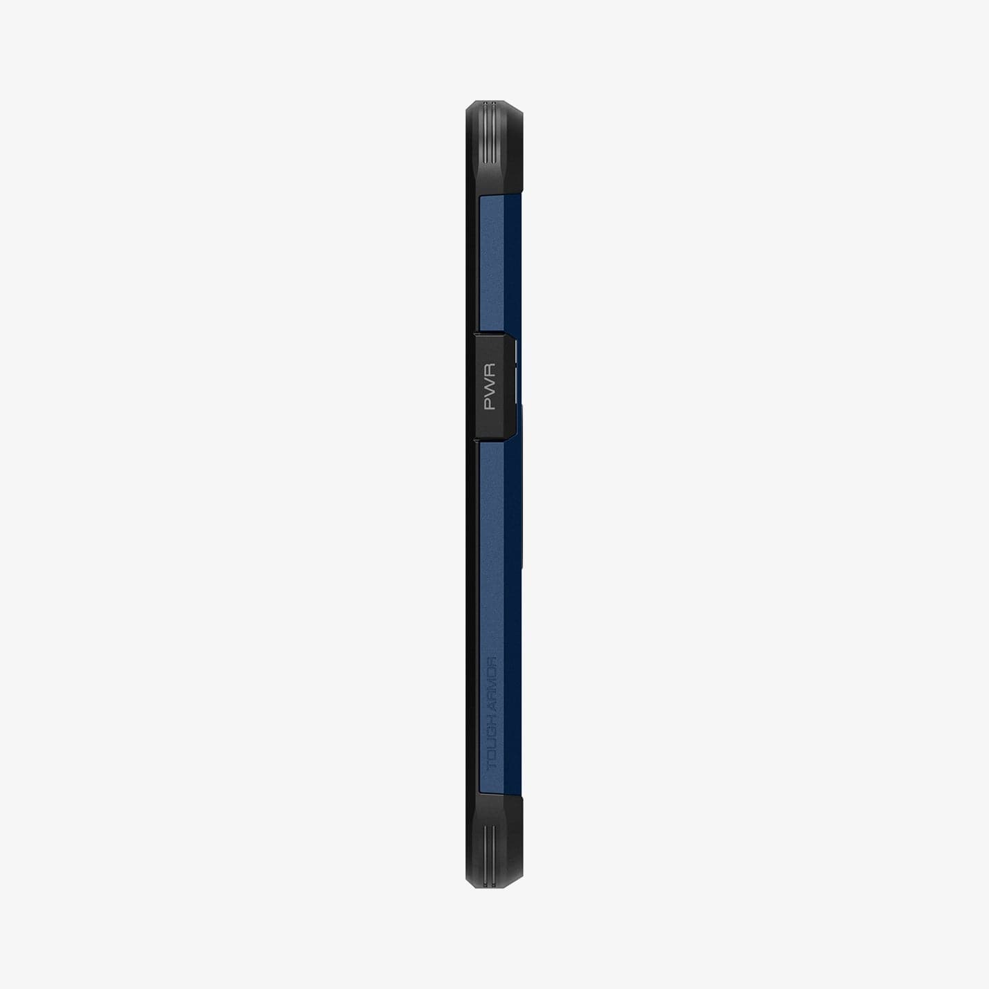 ACS03541 - iPhone 13 Case Tough Armor in navy blue showing the side