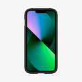 ACS04566 - iPhone 13 Case Tough Armor in midnight green showing the front