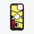 ACS03540 - iPhone 13 Case Tough Armor in red showing the inside of case