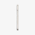 ACS03528 - iPhone 13 Case Ultra Hybrid Mag Safe Compatible in white showing the side with volume controls