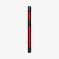 ACS03332 - iPhone 13 Mini Case Tough Armor in red showing the side