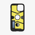 ACS03838 - iPhone 13 Pro Max Case Tough Armor in sierra blue showing the inside of case