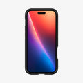 ACS08216 - iPhone 16 Case Tough Armor AI (MagFit) in Black showing the front