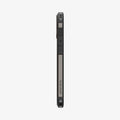ACS08215 - iPhone 16 Case Tough Armor AI (MagFit) in Gunmetal showing the side with volume buttons