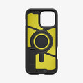 ACS08146 - iPhone 16 Pro Case Tough Armor AI (MagFit) in Black showing the inner case