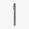 ACS06699 - iPhone 15 Pro Case Liquid Crystal in crystal clear showing the side with volume controls
