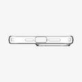 ACS06699 - iPhone 15 Pro Case Liquid Crystal in crystal clear showing the bottom