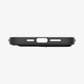 ACS06738 - iPhone 15 Pro Case Optik Armor (MagFit) in black showing the bottom