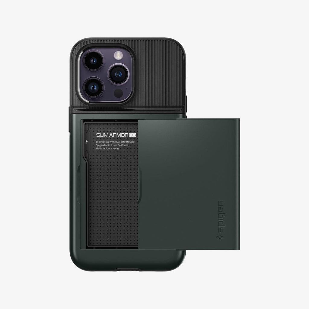Case Spigen Slim Armor Cs iPhone 14 Pro Max Funda Tarjetero Color Negro | Cuotas sin interés Case Spigen Slim Armor Cs iPhone 14 Pro Max Funda Tarjetero Color Negro | Cuotas sin interés