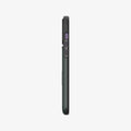 ACS04983 - iPhone 14 Pro Case Slim Armor CS in abyss green showing the side with volume controls