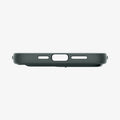 ACS06600 - iPhone 15 Pro Max Case Optik Armor (MagFit) in abyss green showing the bottom
