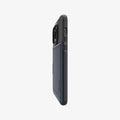 ACS04838 - iPhone 14 Pro Max Case Slim Armor CS in metal slate showing the partial side and back