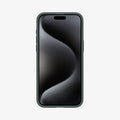 ACS06569 - iPhone 15 Pro Max Case Ultra Hybrid in frost green showing the front