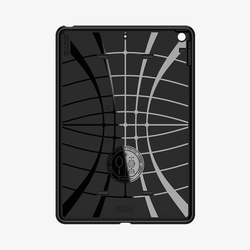 ACS00378 - iPad 10.2" Case Tough Armor Tech in gunmetal showing the inside of case
