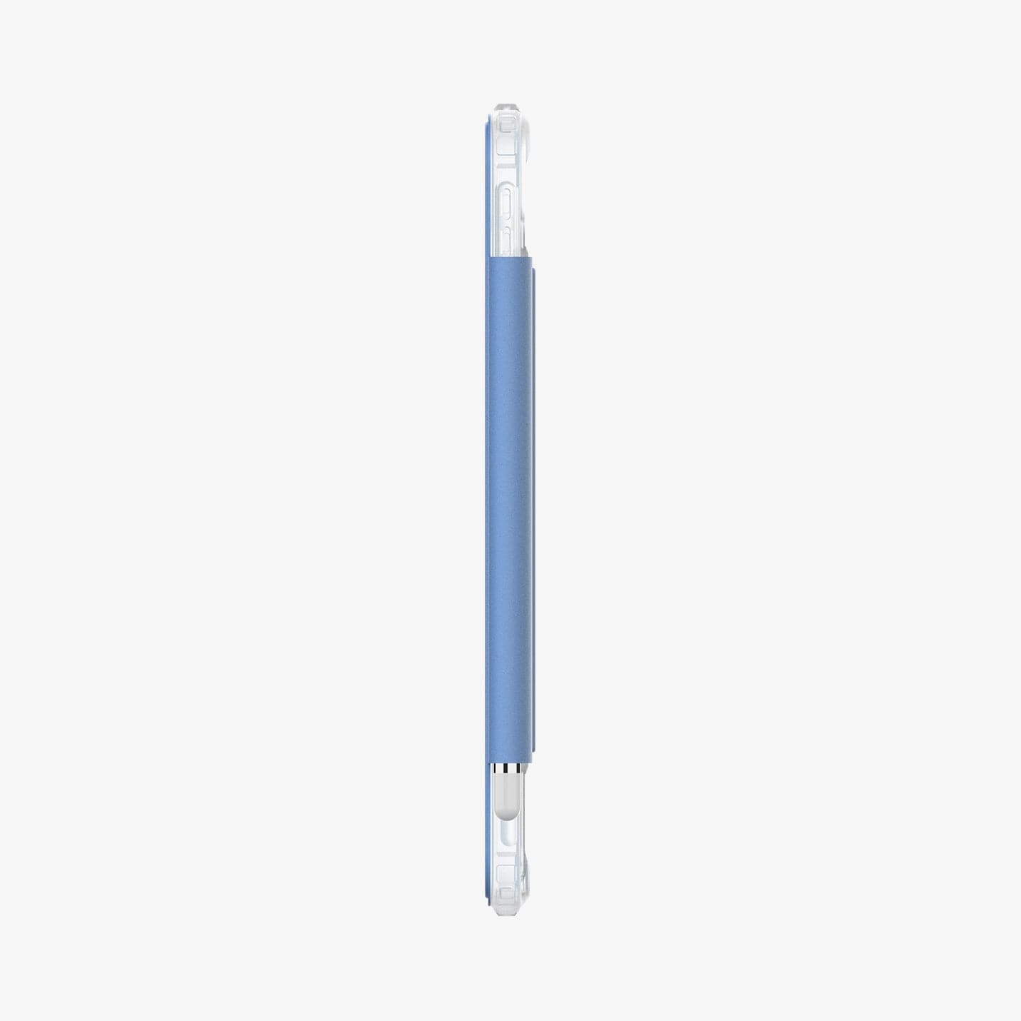 ACS05940 - iPad 10.9" Case Ultra Hybrid Pro in cornflower blue showing the side with volume controls