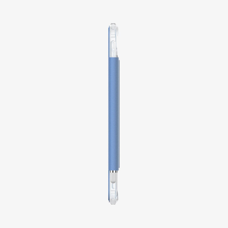 ACS05940 - iPad 10.9" Case Ultra Hybrid Pro in cornflower blue showing the side with volume controls