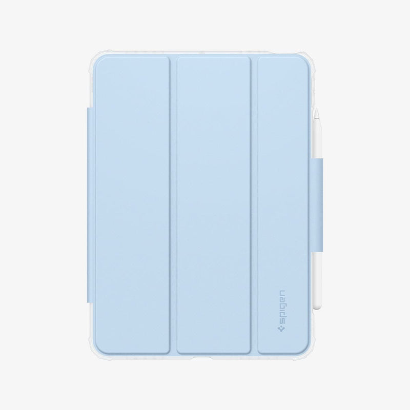 ACS02698 - iPad Air 10.9" (2022 / 2020) Case Ultra Hybrid Pro in sky blue showing the front