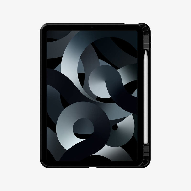 ACS02051 - iPad Air 10.9" (2022 / 2020) Case Tough Armor Pro in black showing the front