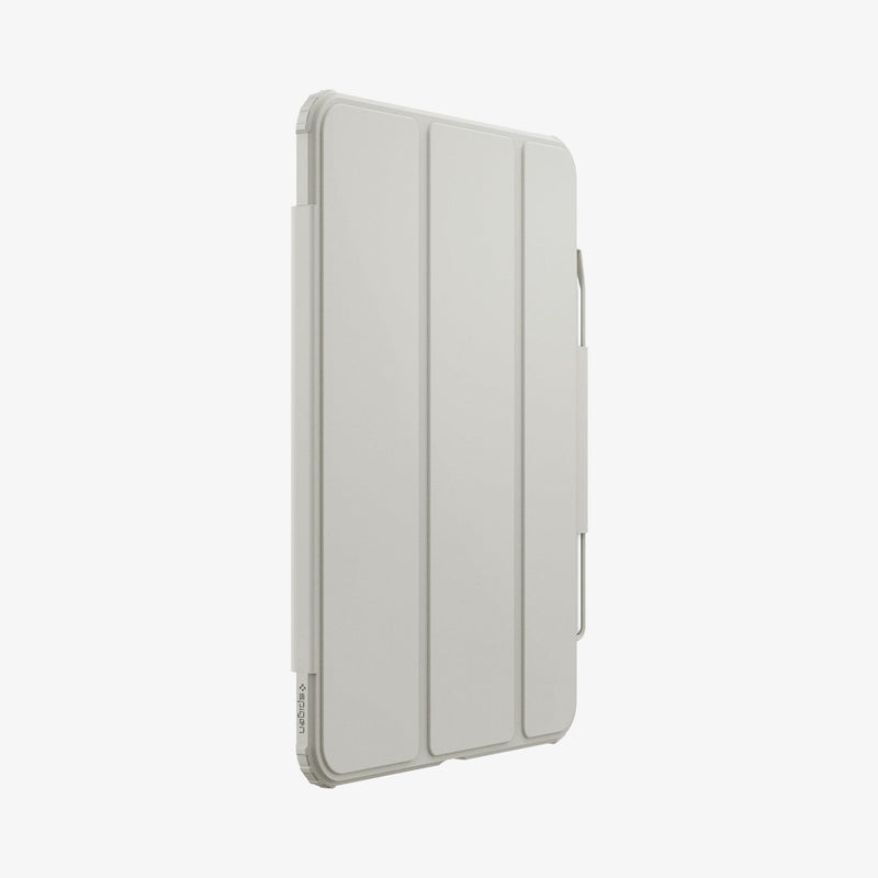 ACS07024 - iPad Pro 11-inch Case Air Skin Pro in Gray showing the side and front with s-pen attached