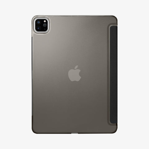 ACS05466 - iPad Pro 11" (2022/2021/2020/2018) Case Liquid Air Folio in black showing the back