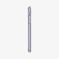 076CS27185 - iPhone 11 Case Ultra Hybrid in crystal clear showing the side with volume controls