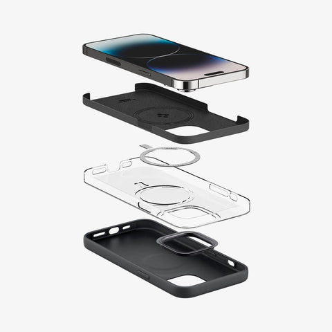 iPhone 14 Series - Back Cover Case Silicone Fit (MagFit)