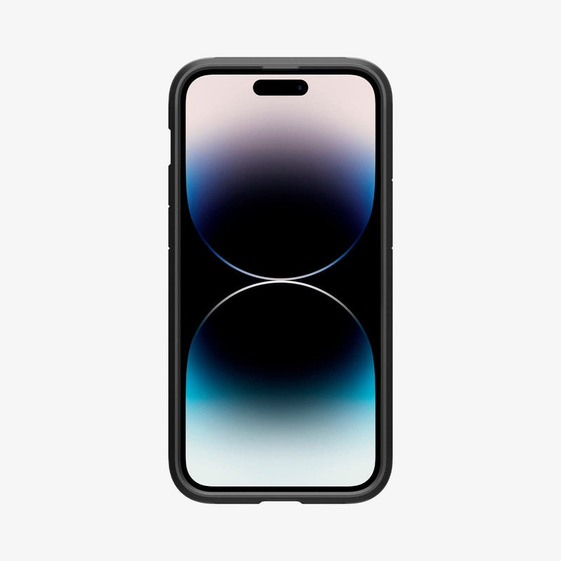 ACS04840 - iPhone 14 Pro Max Case Tough Armor (MagFit) in black showing the front