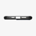 ACS04841 - iPhone 14 Pro Max Case Tough Armor (MagFit) in metal slate showing the bottom with precise cutouts