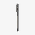 ACS04984 - iPhone 14 Pro Case Tough Armor (MagFit) in gunmetal showing the side with volume controls