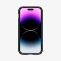 ACS05576 - iPhone 14 Pro Max Case Tough Armor (MagFit) in deep purple showing the front