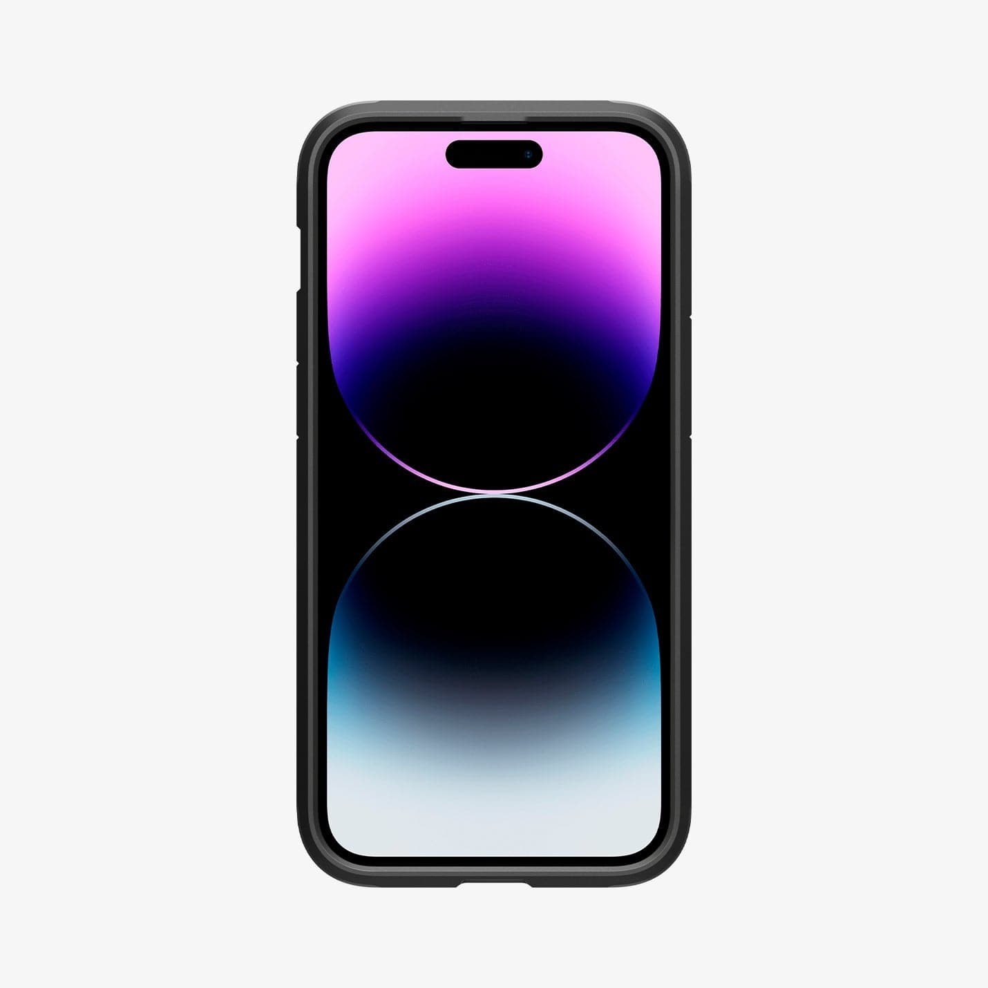 ACS05576 - iPhone 14 Pro Max Case Tough Armor (MagFit) in deep purple showing the front