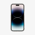 ACS04823 - iPhone 14 Pro Max Case Ultra Hybrid in frost clear showing the front