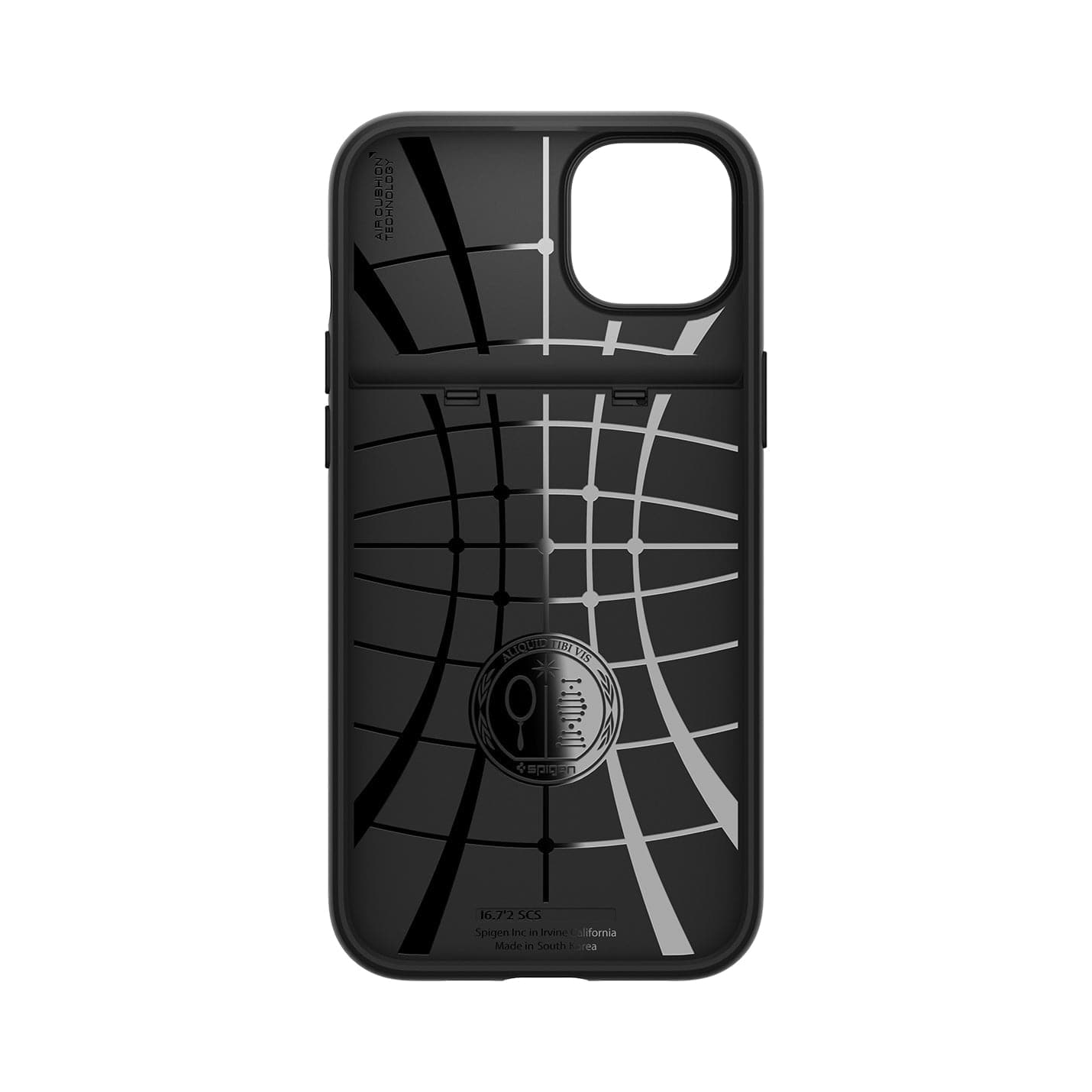 ACS05058 - iPhone 14 Case Slim Armor CS in black showing the inside of case