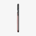 ACS05059 - iPhone 14 Case Slim Armor CS in rose gold showing the side with volume controls