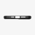 ACS05062 - iPhone 14 Case Tough Armor (MagFit) in black showing the bottom with precise cutouts