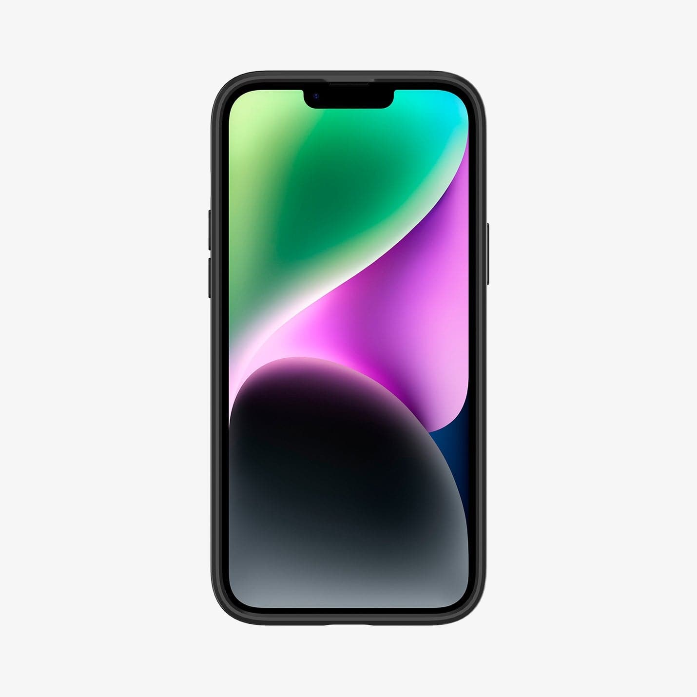 ACS04901 - iPhone 14 Plus Case Ultra Hybrid in frost black showing the front