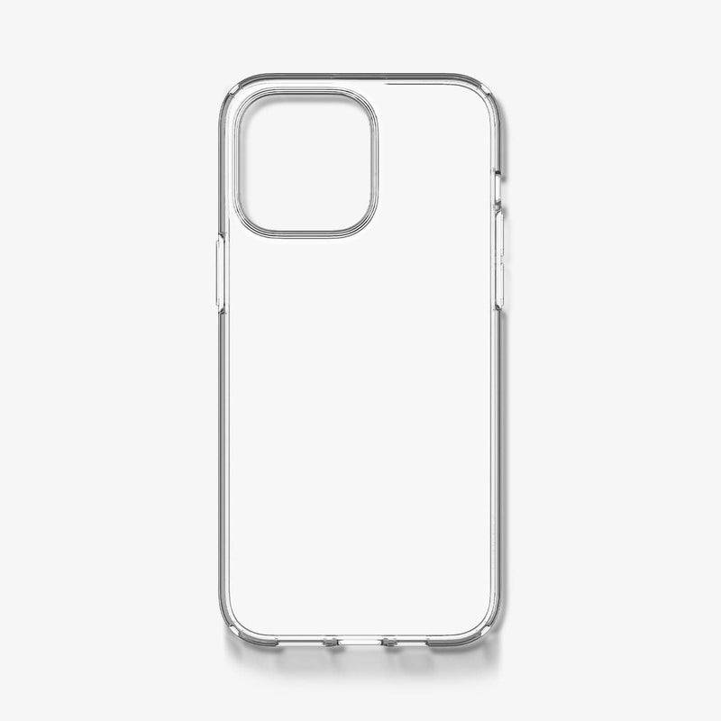 ACS04953 - iPhone 14 Pro Case Liquid Crystal in crystal clear showing the inside of case