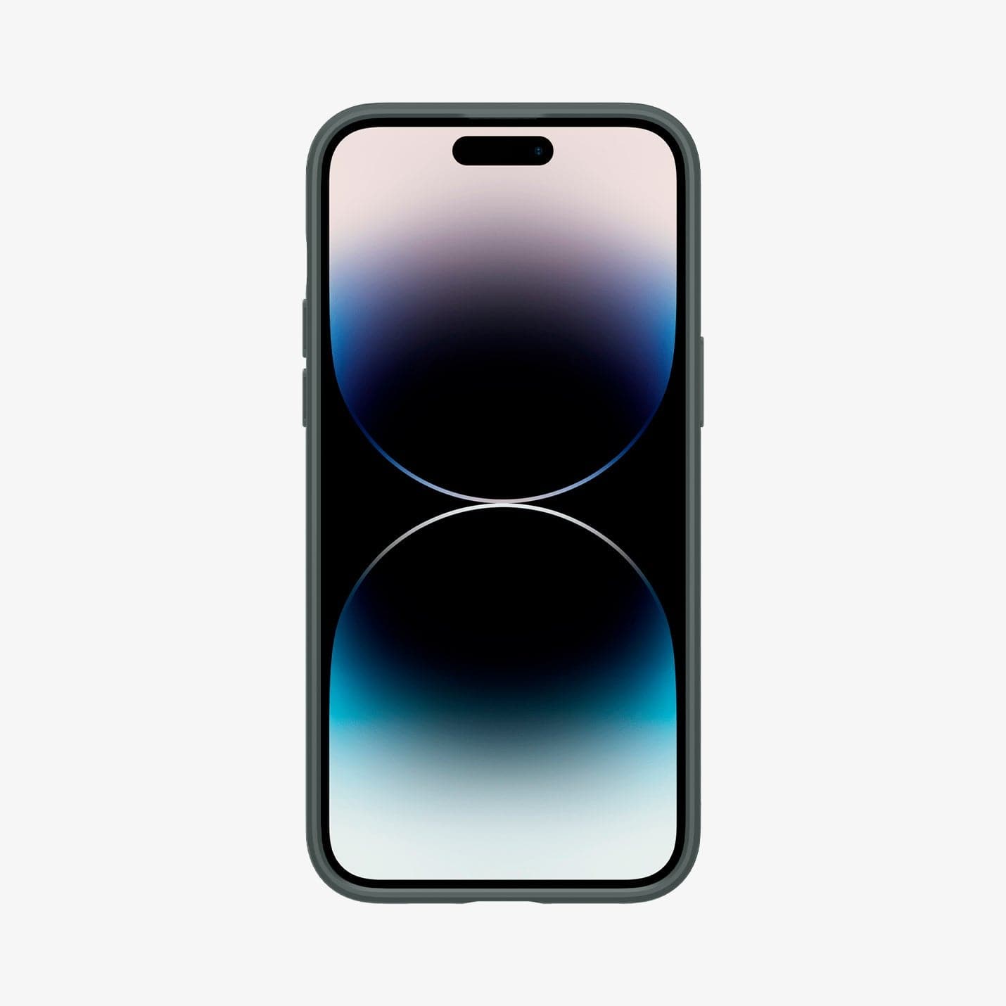 ACS04771 - iPhone 14 Pro Max Case Thin Fit in abyss green showing the front