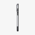 ACS06613 - iPhone 15 Pro Max Case Style Armor (MagFit) in classic silver showing the side